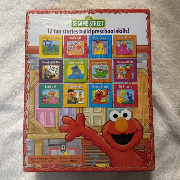 Sesame Street 12 Board Books Set - Picture 2 of 4